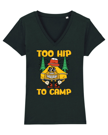pentru camping - Too hip to camp Black