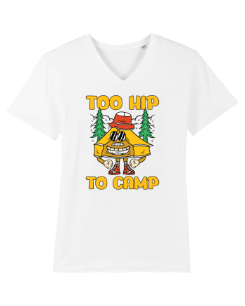 pentru camping - Too hip to camp White