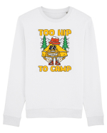 pentru camping - Too hip to camp Bluză mânecă lungă Unisex Rise