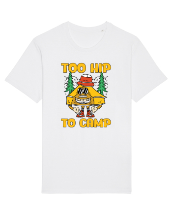pentru camping - Too hip to camp White