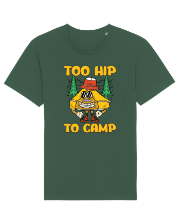 pentru camping - Too hip to camp Bottle Green