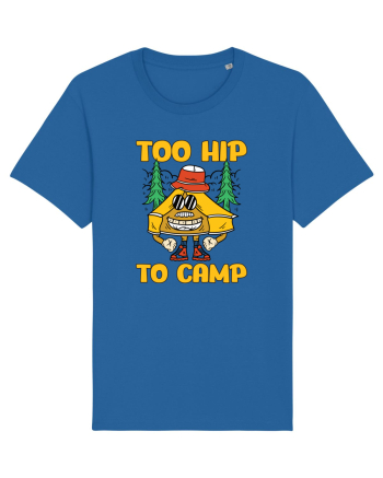 pentru camping - Too hip to camp Royal Blue