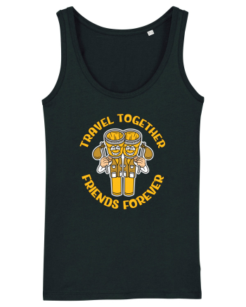 pentru camping - Travel together friends forever Black
