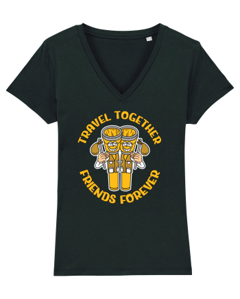 pentru camping - Travel together friends forever Black