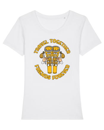 pentru camping - Travel together friends forever White