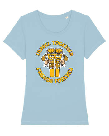 pentru camping - Travel together friends forever Sky Blue
