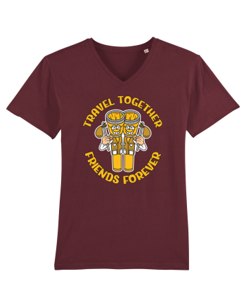 pentru camping - Travel together friends forever Burgundy
