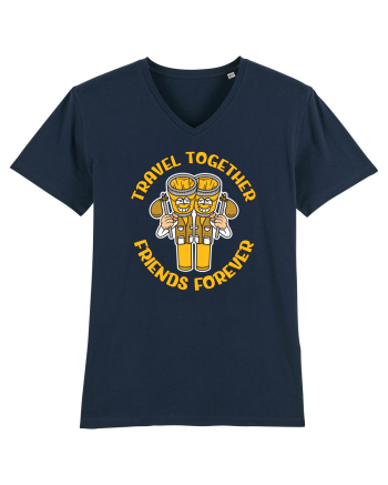 pentru camping - Travel together friends forever French Navy