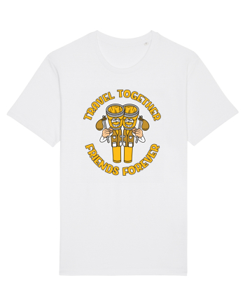 pentru camping - Travel together friends forever White