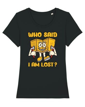 pentru camping - Who said I am lost Black
