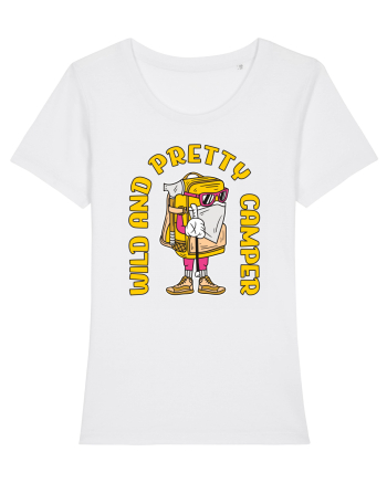 pentru camping - Wild and pretty camper White