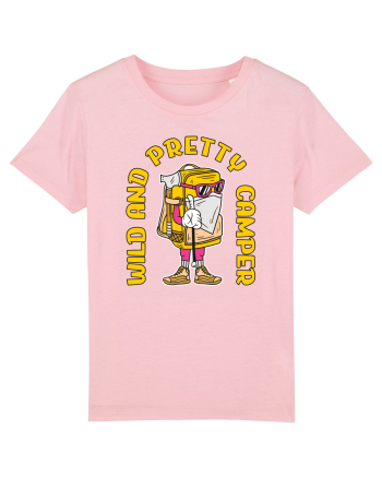 pentru camping - Wild and pretty camper Cotton Pink