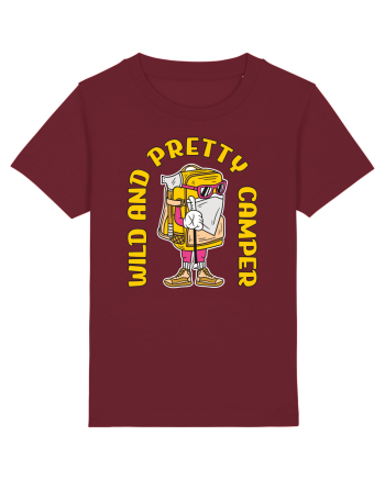 pentru camping - Wild and pretty camper Burgundy