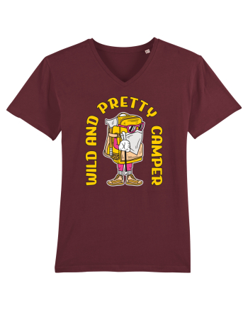 pentru camping - Wild and pretty camper Burgundy