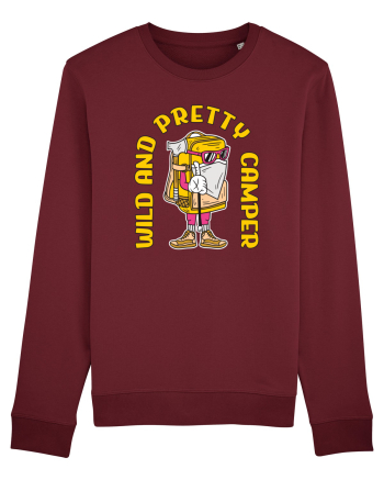pentru camping - Wild and pretty camper Burgundy