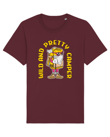pentru camping - Wild and pretty camper Burgundy