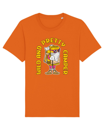 pentru camping - Wild and pretty camper Bright Orange