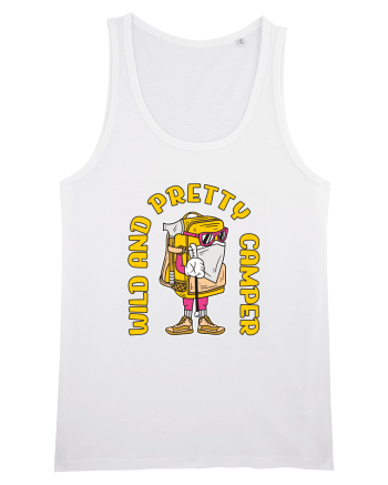 pentru camping - Wild and pretty camper White
