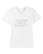 Teaching Tricou mânecă scurtă guler V Bărbat Presenter