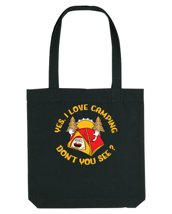 pentru camping - Yes I love camping Black