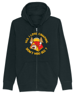 pentru camping - Yes I love camping Hanorac cu fermoar Unisex Connector