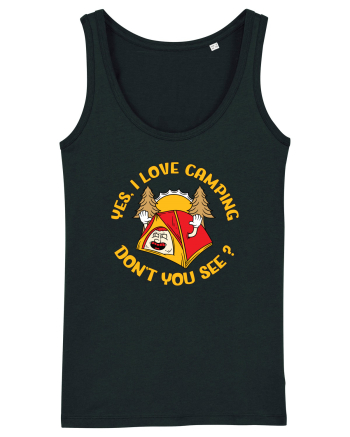 pentru camping - Yes I love camping Black