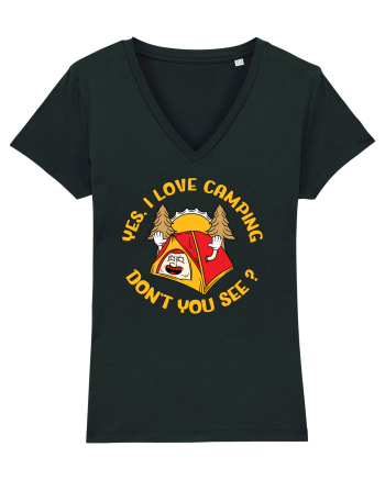 pentru camping - Yes I love camping Black