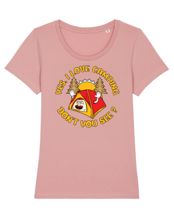 pentru camping - Yes I love camping Canyon Pink