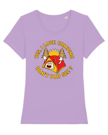 pentru camping - Yes I love camping Lavender Dawn