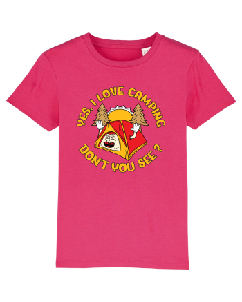 pentru camping - Yes I love camping Raspberry