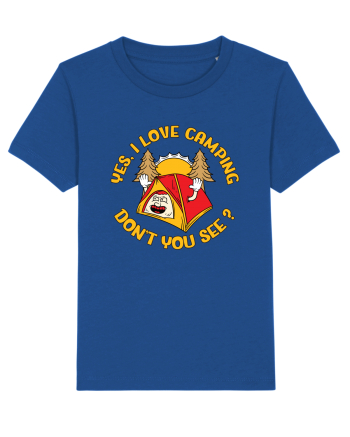 pentru camping - Yes I love camping Majorelle Blue