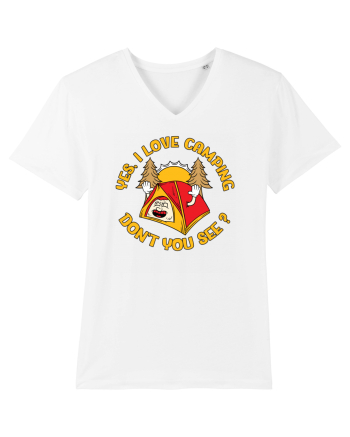pentru camping - Yes I love camping White