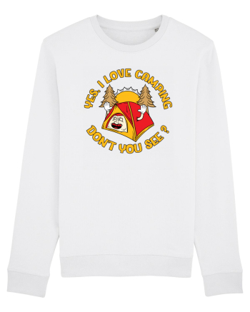 pentru camping - Yes I love camping White