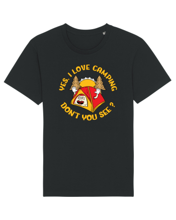 pentru camping - Yes I love camping Black