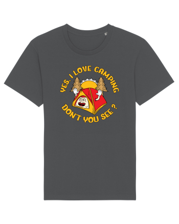 pentru camping - Yes I love camping Anthracite