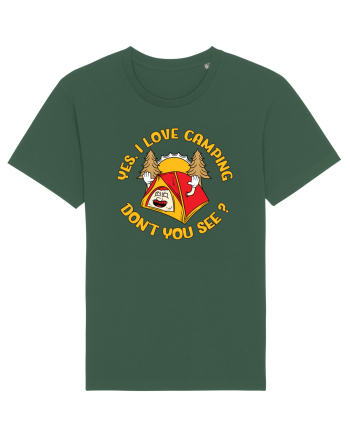 pentru camping - Yes I love camping Bottle Green