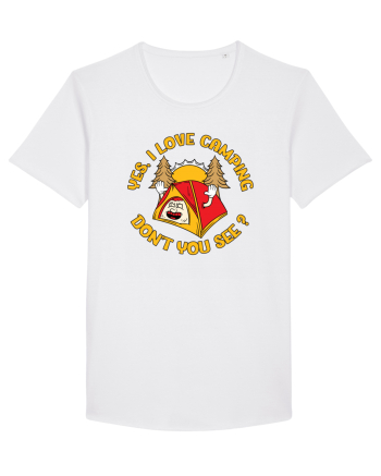 pentru camping - Yes I love camping White