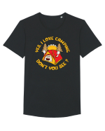 pentru camping - Yes I love camping Tricou mânecă scurtă guler larg Bărbat Skater