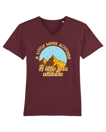 pentru montaniarzi - A little more altitude Burgundy