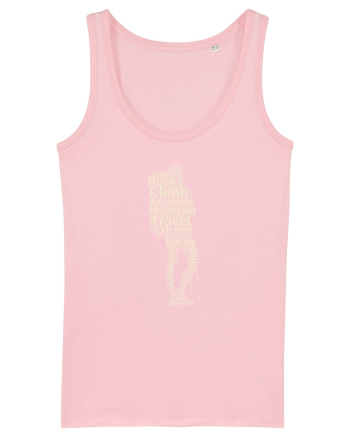 pentru montaniarzi - Backpack Hiker Shape Cotton Pink