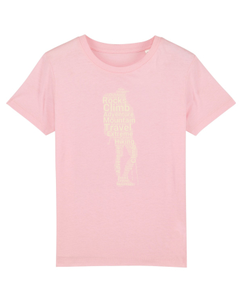 pentru montaniarzi - Backpack Hiker Shape Cotton Pink