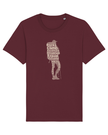 pentru montaniarzi - Backpack Hiker Shape Burgundy