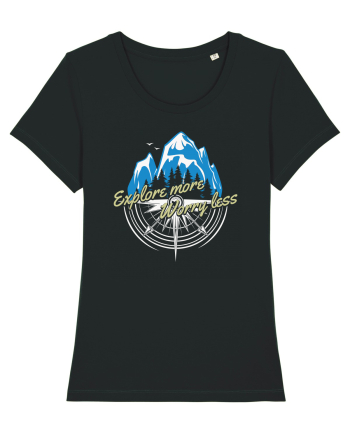 pentru montaniarzi - Explore more worry less Black