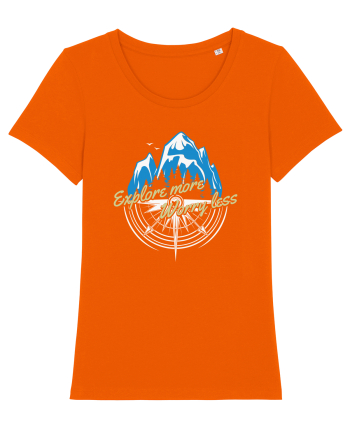 pentru montaniarzi - Explore more worry less Bright Orange