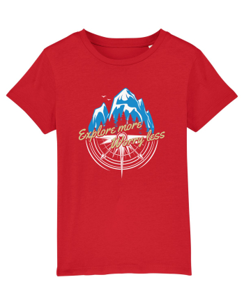 pentru montaniarzi - Explore more worry less Red