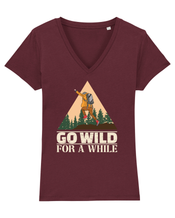pentru montaniarzi - Go wild for a while Burgundy