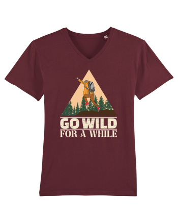 pentru montaniarzi - Go wild for a while Burgundy