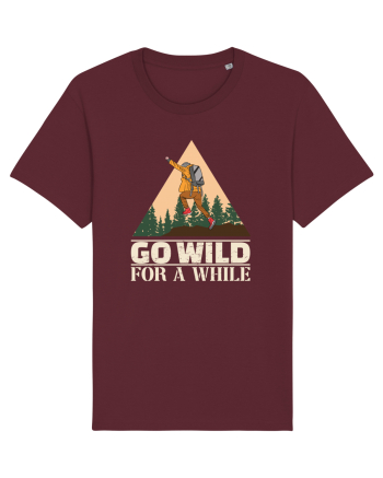 pentru montaniarzi - Go wild for a while Burgundy
