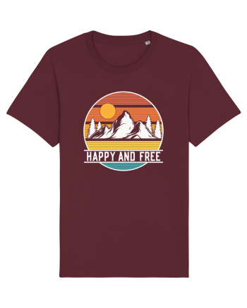 pentru montaniarzi - Happy and free Burgundy