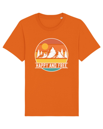pentru montaniarzi - Happy and free Bright Orange